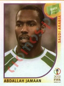 347 Abdallah Jamaan – FIFA World Cup Korea/Japan 2002 Panini