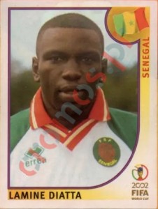 48 Lamine Diatta – FIFA World Cup Korea/Japan 2002 Panini