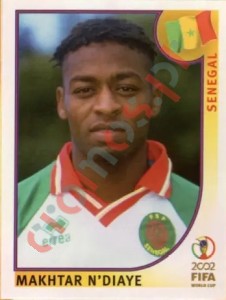 55 Makhtar N'Diaye – FIFA World Cup Korea/Japan 2002 Panini