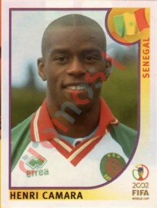 58 Henri Camara – FIFA World Cup Korea/Japan 2002 Panini