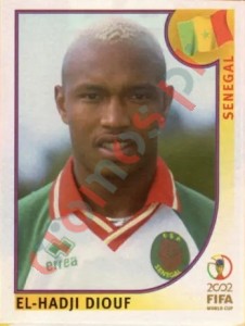 59 El-Hadji Diouf – FIFA World Cup Korea/Japan 2002 Panini