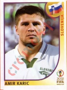 126 Amir Karic – FIFA World Cup Korea/Japan 2002 Panini