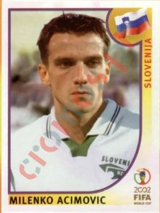 127 Milenko Acimovic – FIFA World Cup Korea/Japan 2002 Panini
