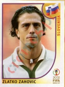 128 Zlatko Zahovic – FIFA World Cup Korea/Japan 2002 Panini