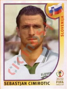132 Sebastjan Cimirotic – FIFA World Cup Korea/Japan 2002 Panini