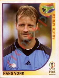 153 Hans Vonk – FIFA World Cup Korea/Japan 2002 Panini