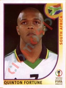 162 Quinton Fortune – FIFA World Cup Korea/Japan 2002 Panini