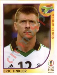 164 Eric Tinkler – FIFA World Cup Korea/Japan 2002 Panini