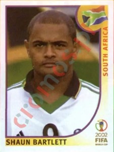 167 Shaun Bartlett – FIFA World Cup Korea/Japan 2002 Panini