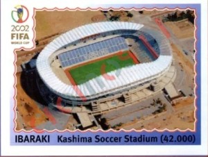 16 Ibaraki - Kashima Soccer Stadium – FIFA World Cup Korea/Japan 2002 Panini