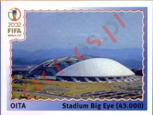 20 Oita - Stadium Big Eye – FIFA World Cup Korea/Japan 2002 Panini