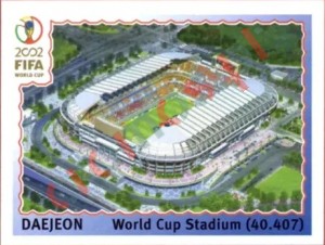 8 Daejeon - World Cup Stadium – FIFA World Cup Korea/Japan 2002 Panini