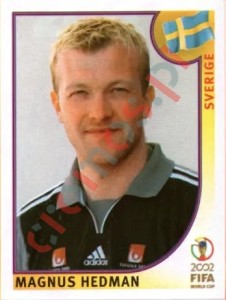 441 Magnus Hedman – FIFA World Cup Korea/Japan 2002 Panini