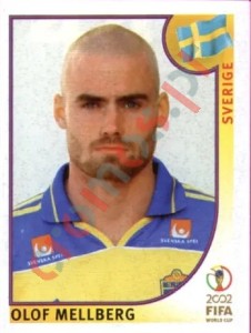 442 Olof Mellberg – FIFA World Cup Korea/Japan 2002 Panini