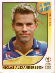 447 Niclas Alexandersson – FIFA World Cup Korea/Japan 2002 Panini