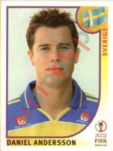 451 Daniel Andersson – FIFA World Cup Korea/Japan 2002 Panini