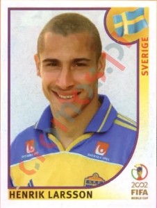 454 Henrik Larsson – FIFA World Cup Korea/Japan 2002 Panini