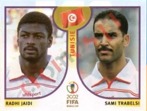 569 Radhi Jaidi/Sami Trabelsi – FIFA World Cup Korea/Japan 2002 Panini