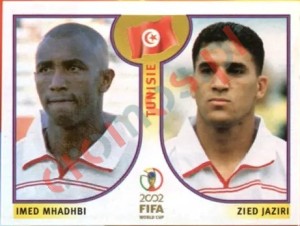 575 Imed Mhadhbi/Zied Jaziri – FIFA World Cup Korea/Japan 2002 Panini