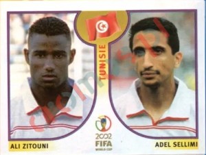 576 Ali Zitouni/Adel Sellimi – FIFA World Cup Korea/Japan 2002 Panini