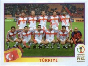 187 Team Photo – FIFA World Cup Korea/Japan 2002 Panini