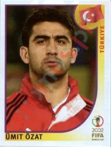 191 Ümit Özat – FIFA World Cup Korea/Japan 2002 Panini
