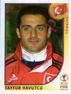 194 Tayfur Havutcu – FIFA World Cup Korea/Japan 2002 Panini