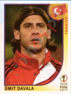 195 Ümit Davala – FIFA World Cup Korea/Japan 2002 Panini
