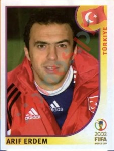 203 Arif Erdem – FIFA World Cup Korea/Japan 2002 Panini
