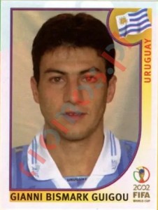 69 Gianni Bismark Guigou – FIFA World Cup Korea/Japan 2002 Panini