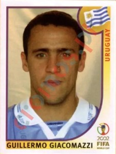 72 Guillermo Giacomazzi – FIFA World Cup Korea/Japan 2002 Panini