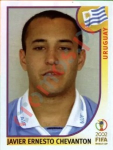 78 Javier Ernesto Chevanton – FIFA World Cup Korea/Japan 2002 Panini