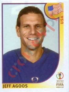 280 Jeff Agoos – FIFA World Cup Korea/Japan 2002 Panini