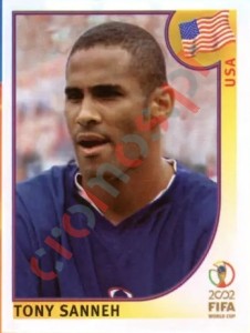 285 Tony Sanneh – FIFA World Cup Korea/Japan 2002 Panini
