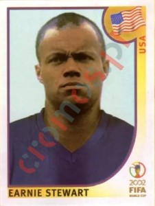 290 Earnie Stewart – FIFA World Cup Korea/Japan 2002 Panini