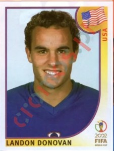 291 Landon Donovan – FIFA World Cup Korea/Japan 2002 Panini