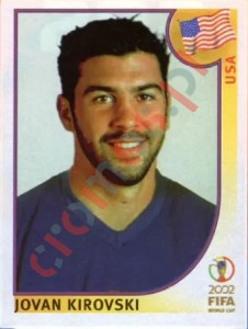292 Jovan Kirovski – FIFA World Cup Korea/Japan 2002 Panini