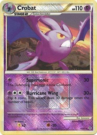 14-reverse-league Crobat (Reverse Holo, League) – Unleashed