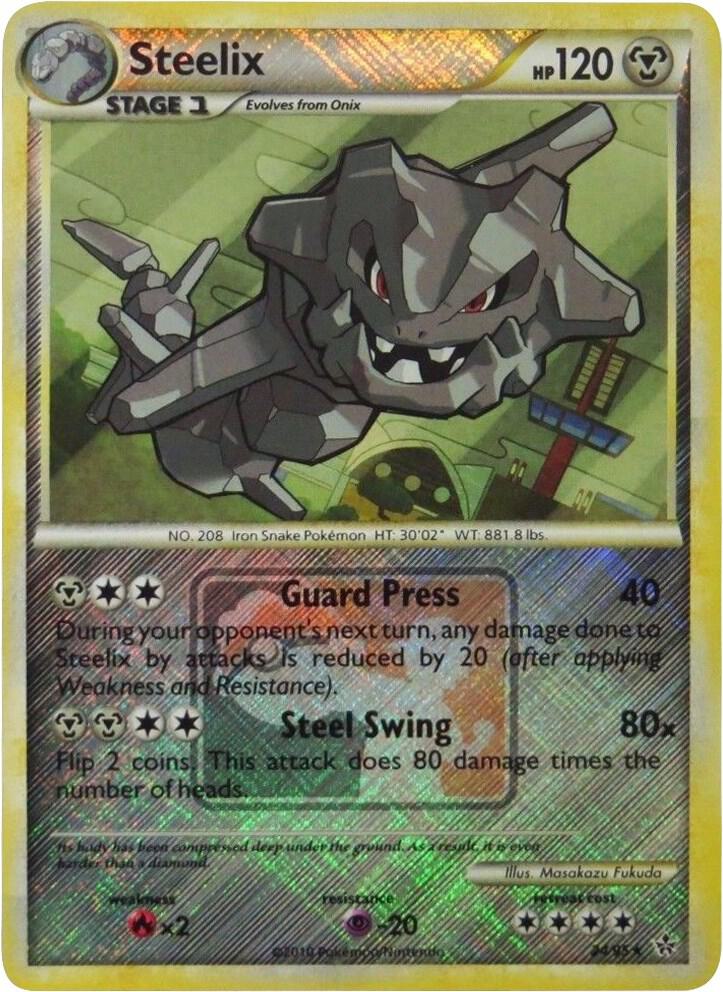24-reverse-league Steelix (Reverse Holo, League) – Unleashed