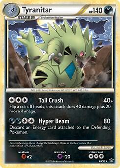26-holo-cosmos Tyranitar (Cosmos Holo) – Unleashed