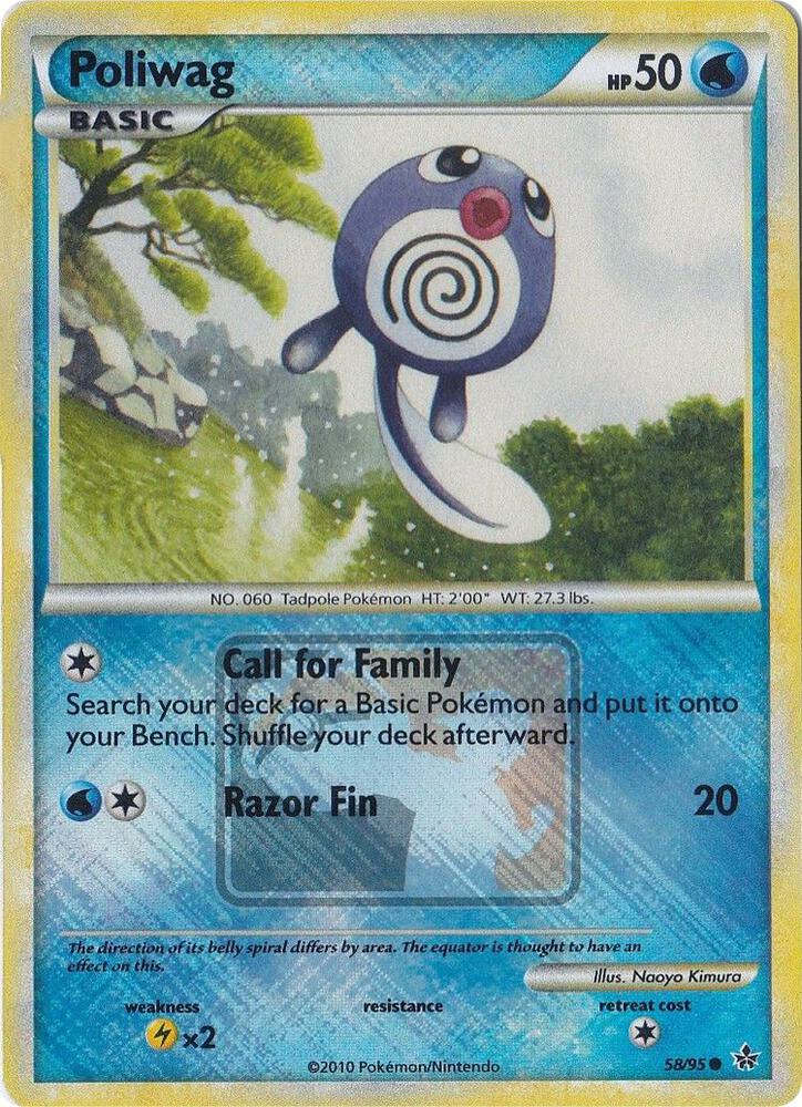 58-reverse-league Poliwag (Reverse Holo, League) – Unleashed