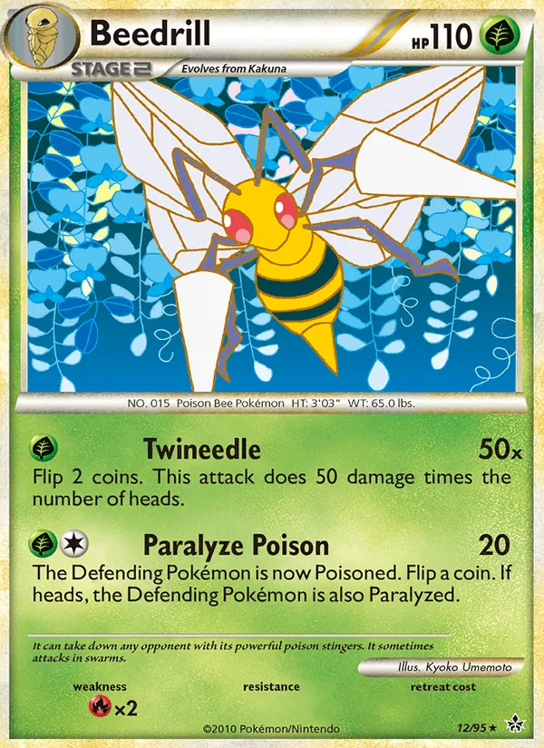 12 Beedrill – Unleashed