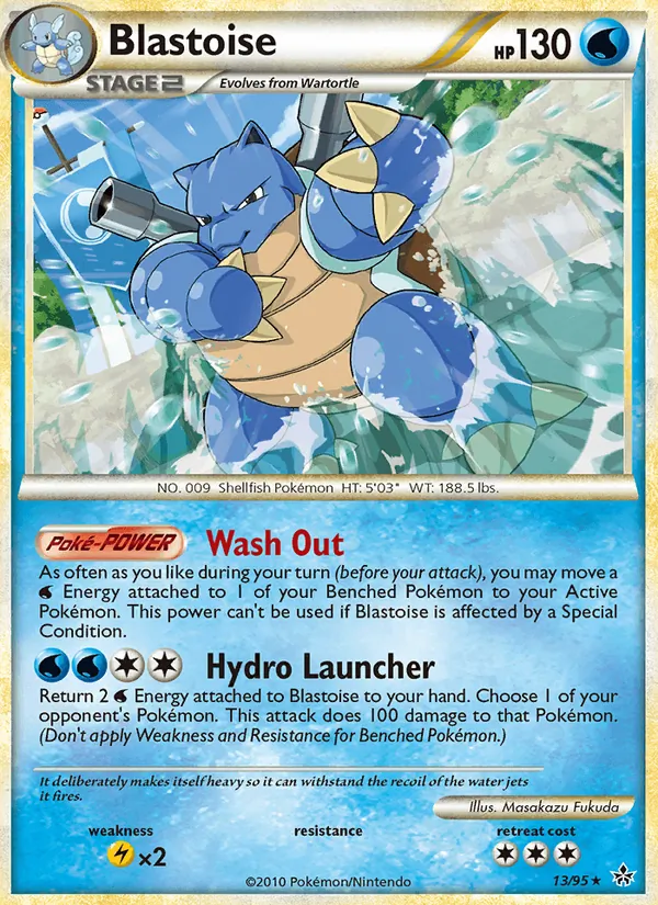 13 Blastoise – Unleashed