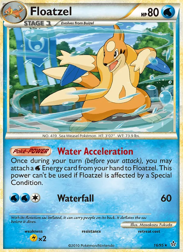 16 Floatzel – Unleashed