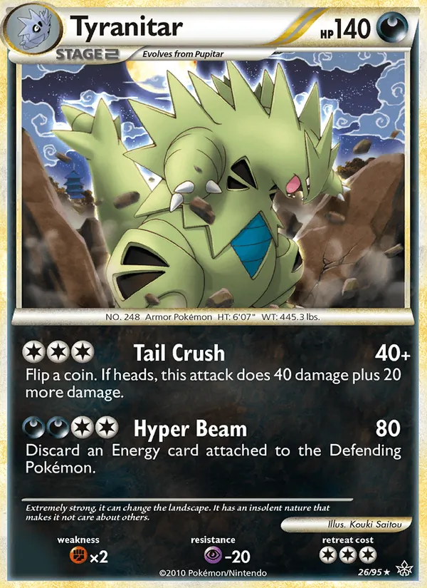 26 Tyranitar – Unleashed