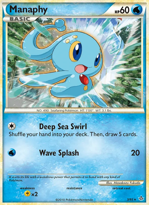 3 Manaphy – Unleashed