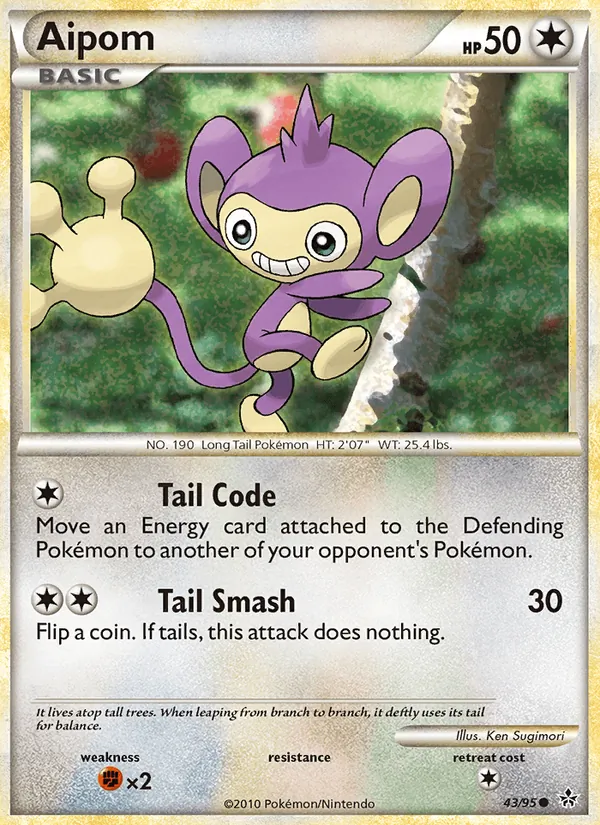 43 Aipom – Unleashed