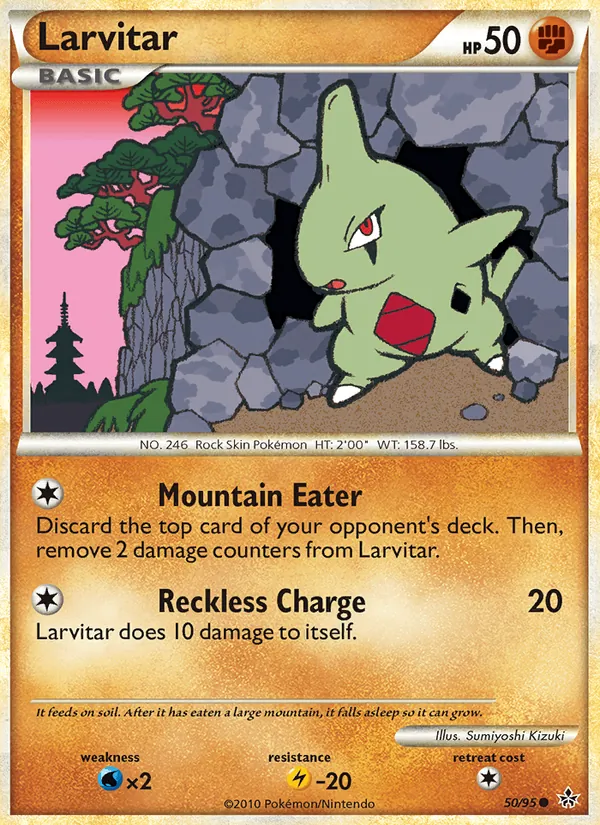 50 Larvitar – Unleashed