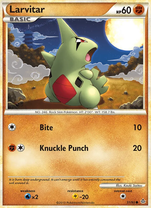 51 Larvitar – Unleashed