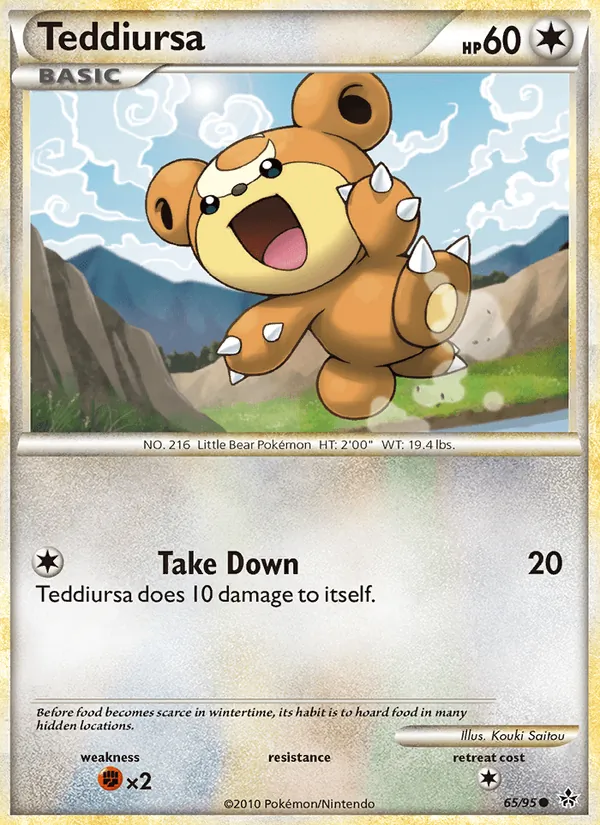 65 Teddiursa – Unleashed